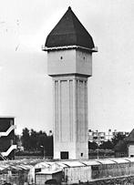 982370	Boven Hardinxveld	Watertoren ZH 1971	Gelopen met post, Ophalen of Verzenden, 1960 tot 1980, Gelopen, Zuid-Holland