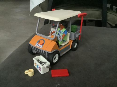 Playmobil dierentuin verzorger auto, Kinderen en Baby's, Speelgoed | Playmobil, Gebruikt, Ophalen of Verzenden