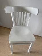 Vintage stoel wit hout, Ophalen, Gebruikt, Wit, Eén