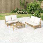 2-delige Loungeset met kussens, Tuin en Terras, Tuinmeubel-accessoires, Ophalen of Verzenden, Nieuw