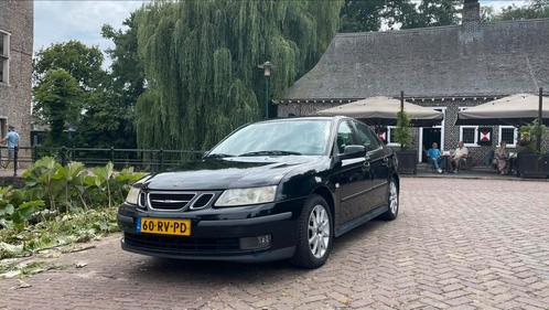 Saab 9-3 1.8 I Sport Sedan 2005 Zwart, Auto's, Saab, Particulier, Saab 9-3, Airbags, Airconditioning, Alarm, Centrale vergrendeling