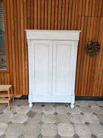 Antieke Meidenkast - Wit Geschilderd, Antiek en Kunst, Antiek | Meubels | Kasten, Ophalen