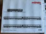Marklin H0 41928 wagenset Rheingold nieuwstaat in ovp, Wisselstroom, -, -, Wagon