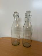 Set van 3 glazen beugelflessen, Ophalen, Zo goed als nieuw