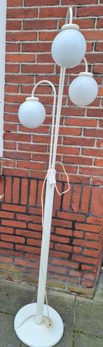 Vintage retro globe Vloerlamp, Huis en Inrichting, Lampen | Vloerlampen, Ophalen, Gebruikt, Vintage, Glas