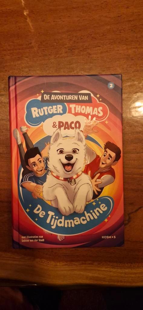 Rutger, Thomas & Paco - De Tijdmachine (Deel 2), Boeken, Kinderboeken | Jeugd | onder 10 jaar, Gelezen, Fictie algemeen, Ophalen of Verzenden