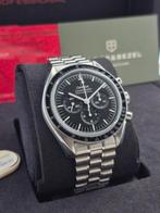 Omega Speedmaster 3861 Saffier, Sieraden, Tassen en Uiterlijk, Horloges | Heren, Ophalen of Verzenden, Zo goed als nieuw, Staal