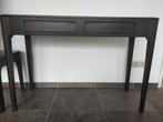 Kare design walnut sidetable 110*75*40cm, Huis en Inrichting, Tafels | Sidetables, Ophalen, Zo goed als nieuw, 25 tot 50 cm, Rechthoekig