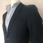 Hugo Boss colbert - wol & linnen blend - heren donkerblauw, Zo goed als nieuw, Hugo Boss, Verzenden, Maat 48/50 (M)