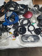 Partij diverse kabels, opladers en meer, Computers en Software, Ophalen of Verzenden