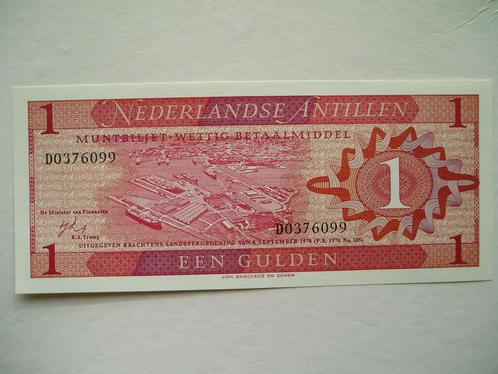 570. Nederlands Antillen, 1 gulden 1970 UNC., Postzegels en Munten, Bankbiljetten | Amerika, Los biljet, Midden-Amerika, Verzenden