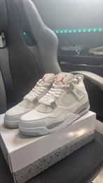 Nike air jordan 4 retro white Oreo sneakers, Wit, Nieuw, Ophalen of Verzenden, Sneakers of Gympen