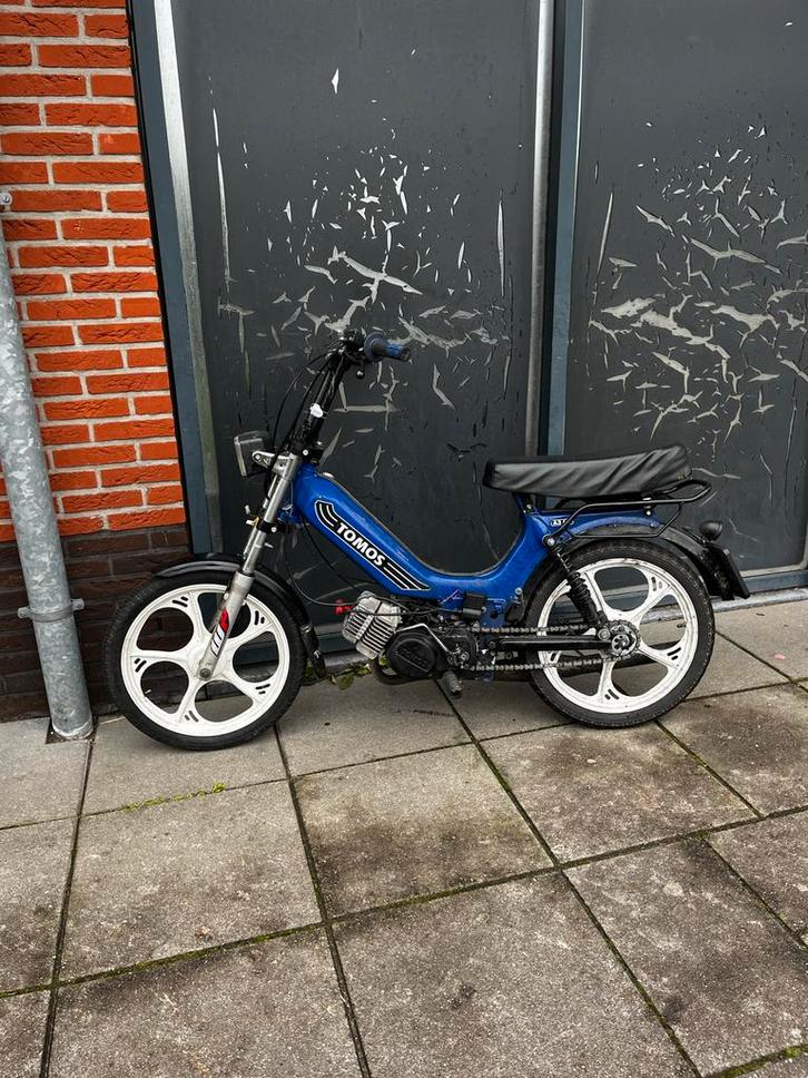 Tomos A3 Geel Kenteken 65cc Ruilen, Fietsen en Brommers, Brommers | Tomos, Gebruikt, Standard, Maximaal 45 km/u, Ophalen