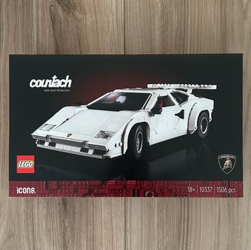 Lego 10337 Icons Lamborghini Countach (NIEUW) beschikbaar voor biedingen