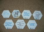 7 oude Hoegaarden bierviltjes, Verzamelen, Biermerken, Ophalen of Verzenden, Viltje(s), Overige merken