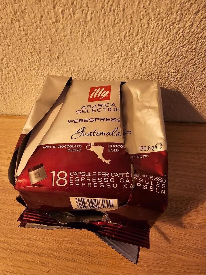 Zak illy koffie capsules, Witgoed en Apparatuur, Koffiezetapparaten, Nieuw, Koffiepads en cups, Overige modellen, 10 kopjes of meer