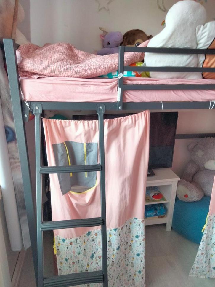 Hoogslaper 1 persoons - Kinderbed, Kinderen en Baby's, Kinderkamer | Stapelbedden en Hoogslapers, Gebruikt, Hoogslaper, Ophalen