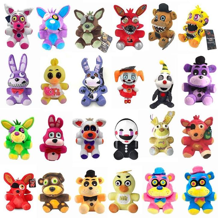 FNAF Security Breach knuffels 20cm Nieuw, Kinderen en Baby's, Speelgoed | Knuffels en Pluche, Nieuw, Overige typen, Verzenden