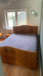 Antieke kamerinrichting bed nachtkasje kaptafel, Ophalen of Verzenden
