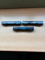 Märklin NS Wagons - 3 stuks, 2 met verlichting, Wisselstroom, Gebruikt, Wagon, Ophalen of Verzenden