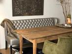 Prachtige eettafelbank Gina PU-leder 180x60x50cm, Huis en Inrichting, Ophalen, Kunststof, Gebruikt, Minder dan 75 cm