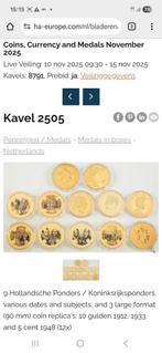 Heritage auctions veiling-kavel 2505: 12xHollandsche Ponders, Postzegels en Munten, Munten | Nederland, Setje, Koning Willem I
