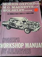 Morris MG Magnette en Wolseley. Manual., Ophalen of Verzenden