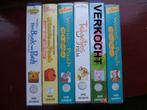Disney 5 x Winnie de Poeh Video film 5,00 p.s. 5 voor 20,00, Tekenfilm, Alle leeftijden, Ophalen of Verzenden, Zo goed als nieuw