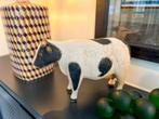 Houten Koe - Handgeschilderd - 🐄, Antiek en Kunst, Curiosa en Brocante, Ophalen of Verzenden