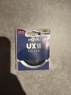 Hoya 55mm UV & Polarisatie Filter, Overige merken, Polarisatiefilter, Ophalen of Verzenden, Zo goed als nieuw