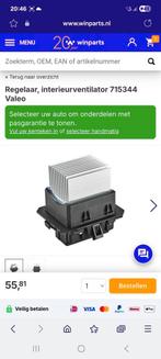 kachel weerstand Renault trafic en Opel vivaro, Ophalen of Verzenden, Nieuw, Opel