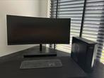Huawei MateView GT 34inch-Aser computer-logitech MX Keys, Computers en Software, Monitoren, Ophalen, Zo goed als nieuw, Curved