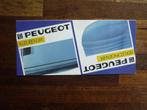 Peugeot kleuren en bekledingen (1984), Boeken, Auto's | Folders en Tijdschriften, Nieuw, Peugeot, Verzenden