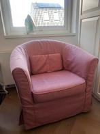 Leuke roze stoel in mooie staat, Huis en Inrichting, Fauteuils, Minder dan 75 cm, Stof, Zo goed als nieuw, Ophalen
