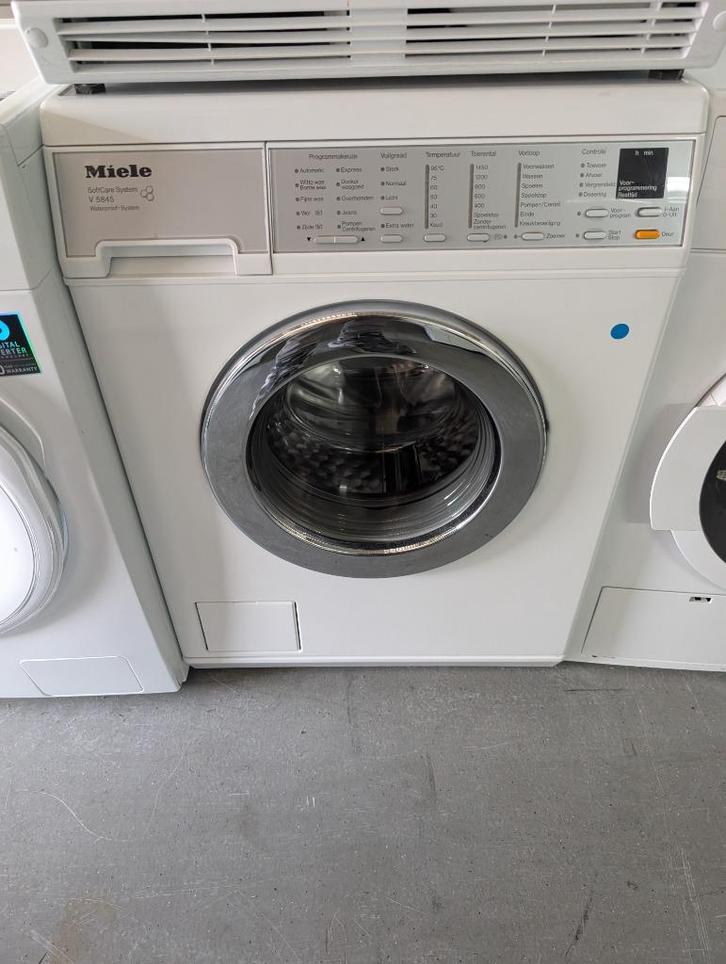 Degelijke Miele V5845 WPS  wasmachine 1600 toeren, Witgoed en Apparatuur, Wasmachines, Refurbished, Voorlader, 6 tot 8 kg, 85 tot 90 cm