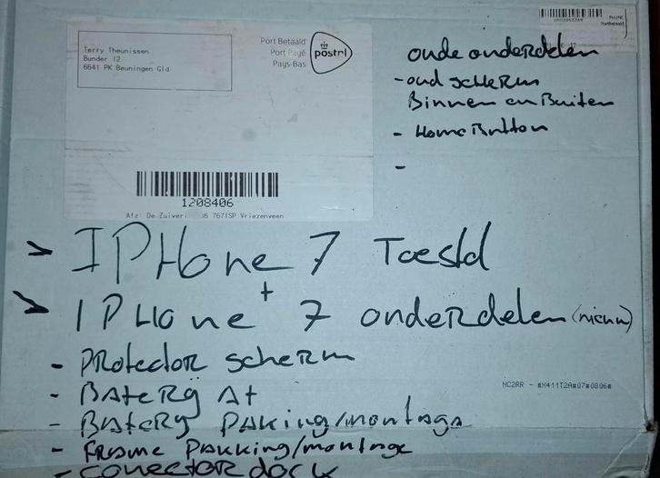 Apple iPhone 7, Telecommunicatie, Mobiele telefoons | Apple iPhone, Gebruikt, 32 GB, iPhone 7, Zwart, Ophalen