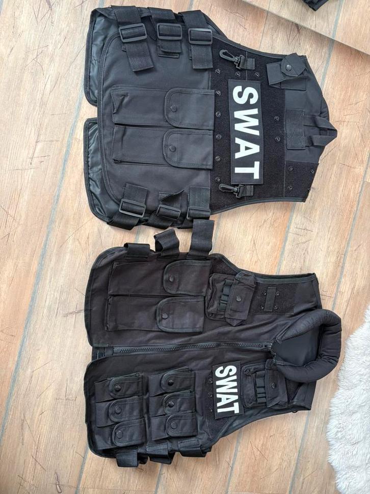 Carnavalskleding swat pak, Kleding | Heren, Carnavalskleding en Feestkleding, Zo goed als nieuw, Maat 46 (S) of kleiner, Ophalen of Verzenden