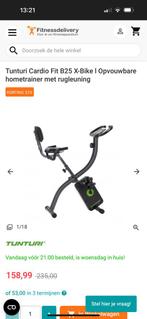 Tunturi hometrainer, Sport en Fitness, Ophalen of Verzenden, Zo goed als nieuw, Rug, Hometrainer