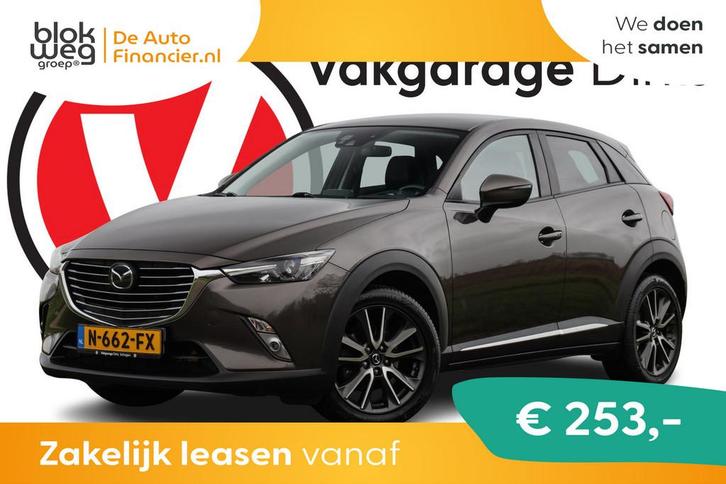 Mazda CX-3 2.0 SkyActiv-G 120 GT-M € 14.880,00, Auto's, Mazda, Bedrijf, Te koop, CX-3, ABS, Achteruitrijcamera, Adaptive Cruise Control