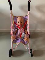 Baby born pop met baby born wandelwagentje, Kinderen en Baby's, Speelgoed | Poppen, Ophalen, Zo goed als nieuw, Babypop