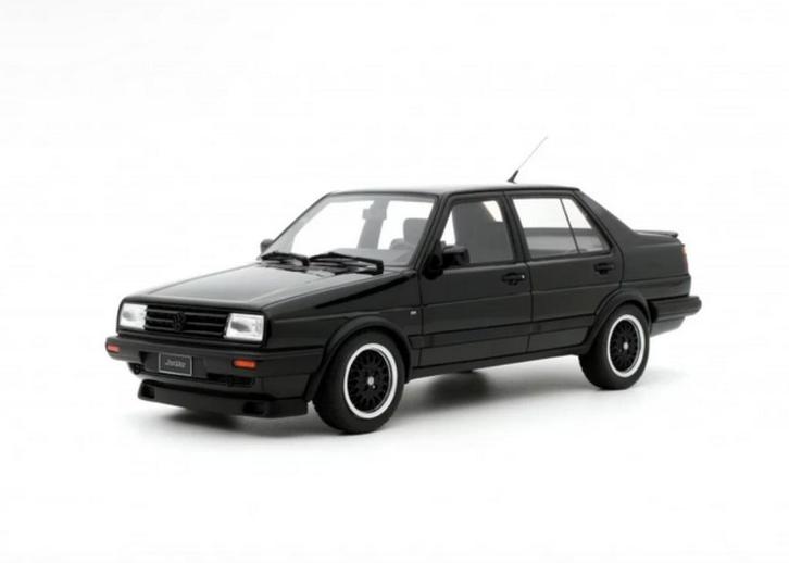 VW Jetta MK2 1987 Zwart OTTO MOBILE SCHAAL 1/18 OT1021, Hobby en Vrije tijd, Modelauto's | 1:18, Nieuw, Auto, OttOMobile, Verzenden