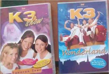 K3 - CD 's DVD 's  - hoeft niet in 1 koop beschikbaar voor biedingen