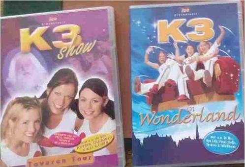 K3 - CD 's DVD 's  - hoeft niet in 1 koop, Cd's en Dvd's, Dvd's | Kinderen en Jeugd, Zo goed als nieuw, Film, Ophalen