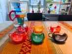 Vintage theeglazen kunstof, Ophalen of Verzenden, Glas, Overige typen