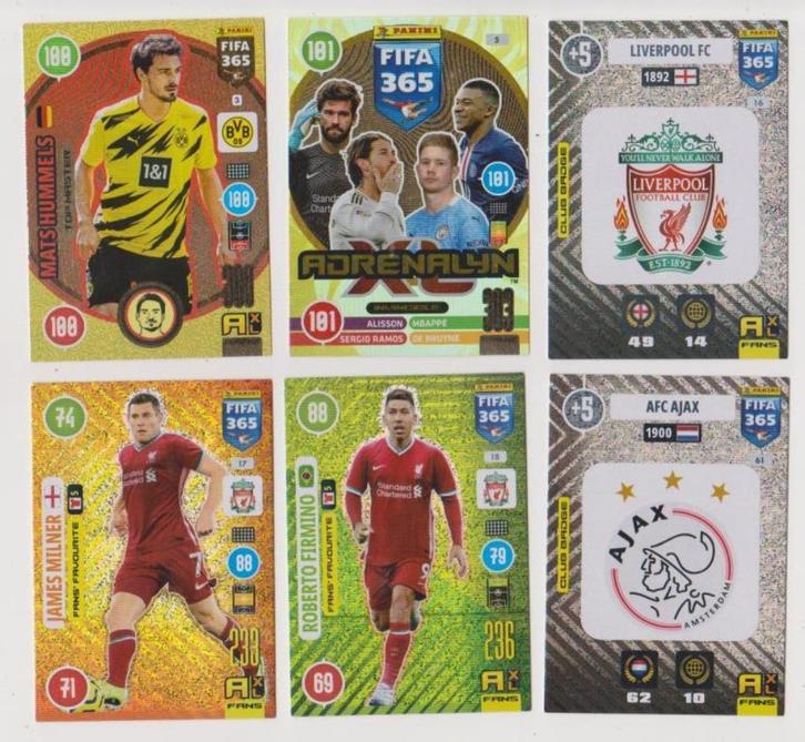 Panini krt FIFA 365 2021, sz. 2020-2021 + UPDATE, Verzamelen, Sportartikelen en Voetbal, Zo goed als nieuw, Poster, Plaatje of Sticker