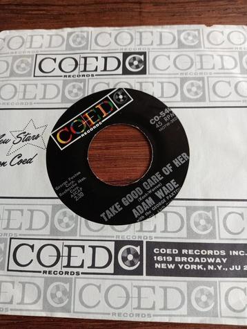 Adam Wade Take Good Care Of Her b/w Too Far (1961 COED USA) beschikbaar voor biedingen