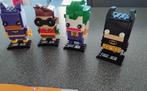 Lego Brickheadz: Batman/Batgirl/The Joker/Robin met boekjes, Ophalen of Verzenden, Zo goed als nieuw, Complete set, Lego