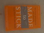 Made to Stick door Chip Heath & Dan Heath – Businessbestsell, Ophalen of Verzenden, Gelezen, Management