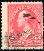 USA Verenigde Staten 252 - George Washington, Postzegels en Munten, Postzegels | Amerika, Ophalen of Verzenden, Gestempeld, Noord-Amerika