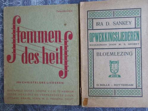 vintage: liedbundels: Stemmen des heils / Opwekkingsliederen, Boeken, Godsdienst en Theologie, Gelezen, Ophalen of Verzenden